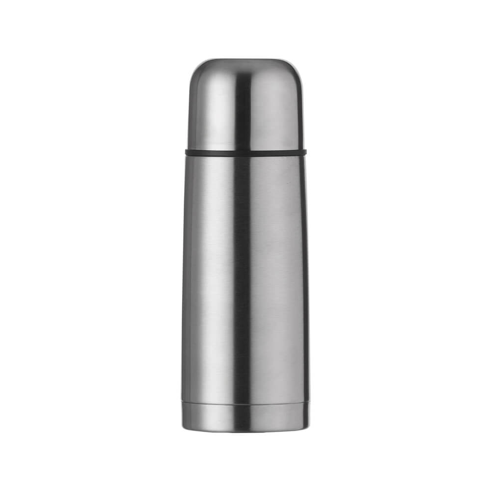 GARRAFA TÉRMICA INOX 350ML C/ CAPA SPX-01115-PRE NA COR PRATA - Imagem 3