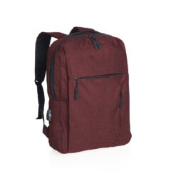 MOCHILA NYLON USB 20L  SPX-P@01316-VM NA COR VERMELHO
