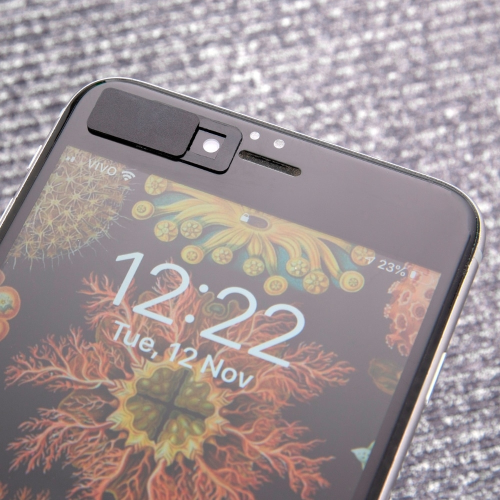 PROTETOR P/ CAMERA (WEBCAM COVER) SPX-14222P-PRE NA COR PRETO - Imagem 2