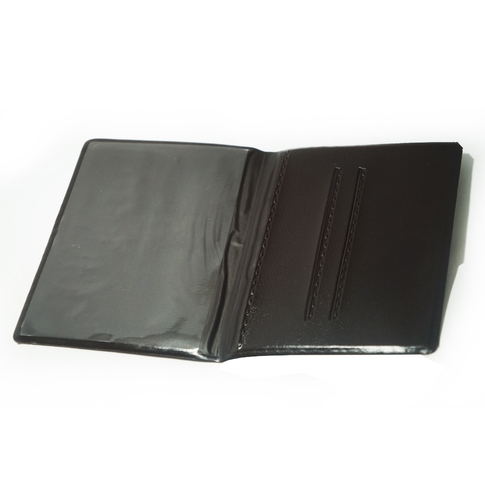 CARTEIRA PORTA DOCUMENTO COURO ECOLÓGICO SPX-13404-MAR NA COR MARROM - Imagem 2