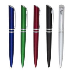 Alternative view of CANETA PLÁSTICA C/ 2 ANEIS  SPX-12415-AZU NA COR AZUL