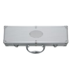 Alternative view of KIT CHURRASCO NA MALETA 4 PEÇAS  SPX-01644-PRA NA COR PRATA