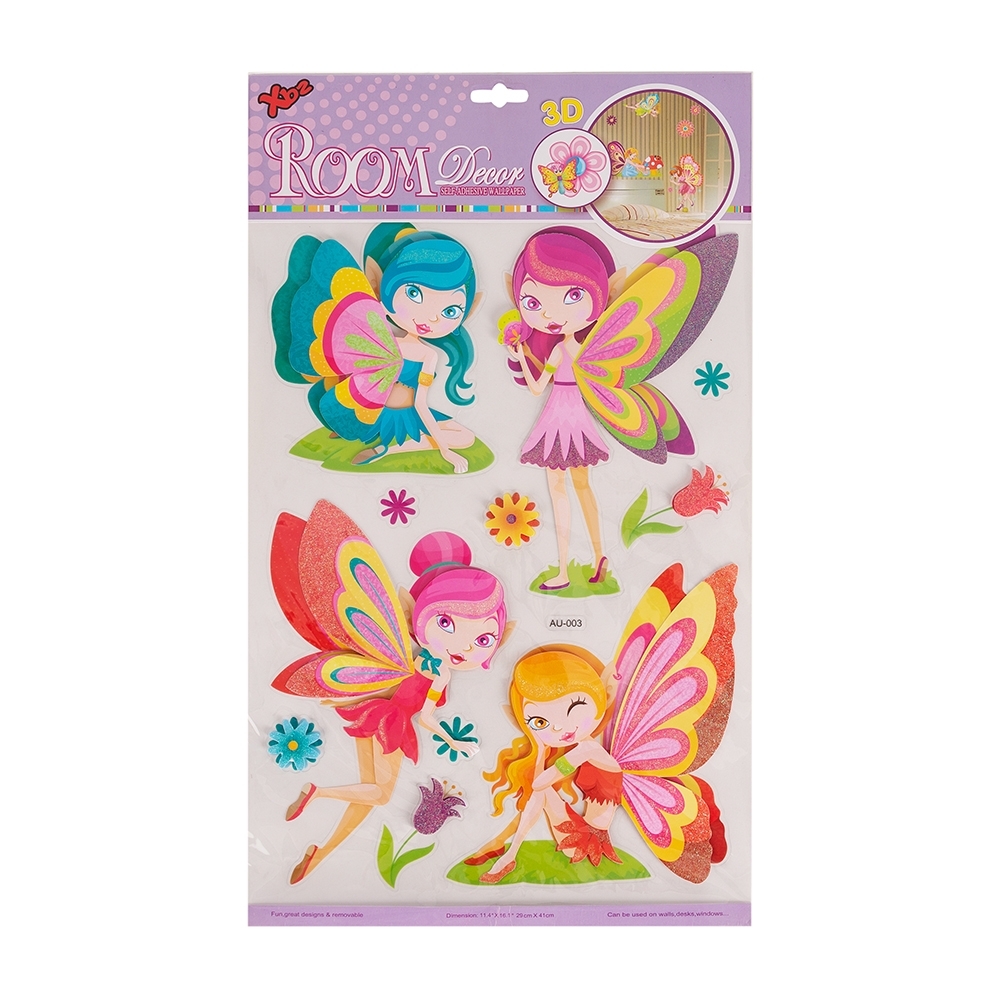 ADESIVOS DECORATIVOS 3D SPX-P$ADS17689-ROS NA COR ROSA