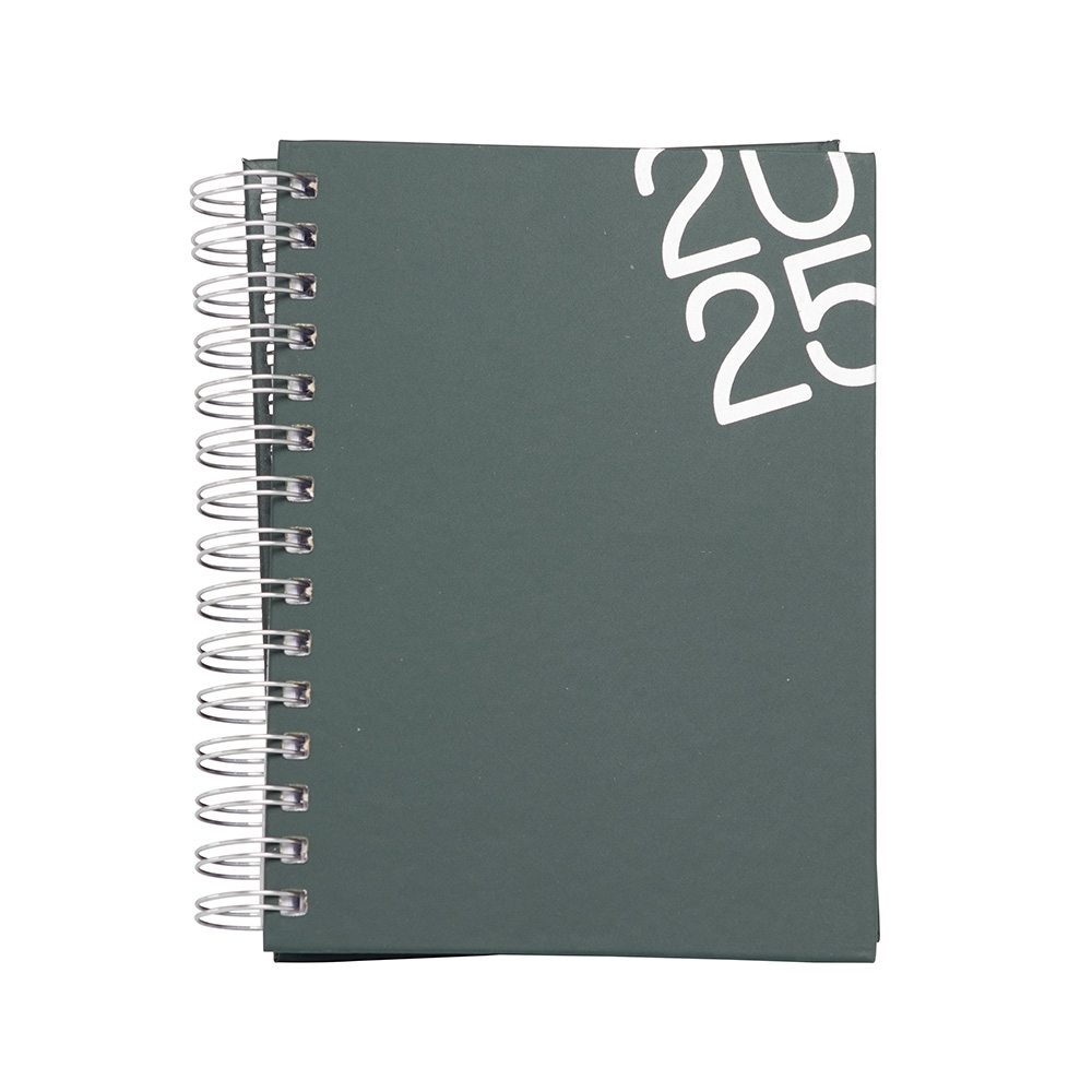 AGENDA DIÁRIA WIRE SPX-14626-VD NA COR VERDE