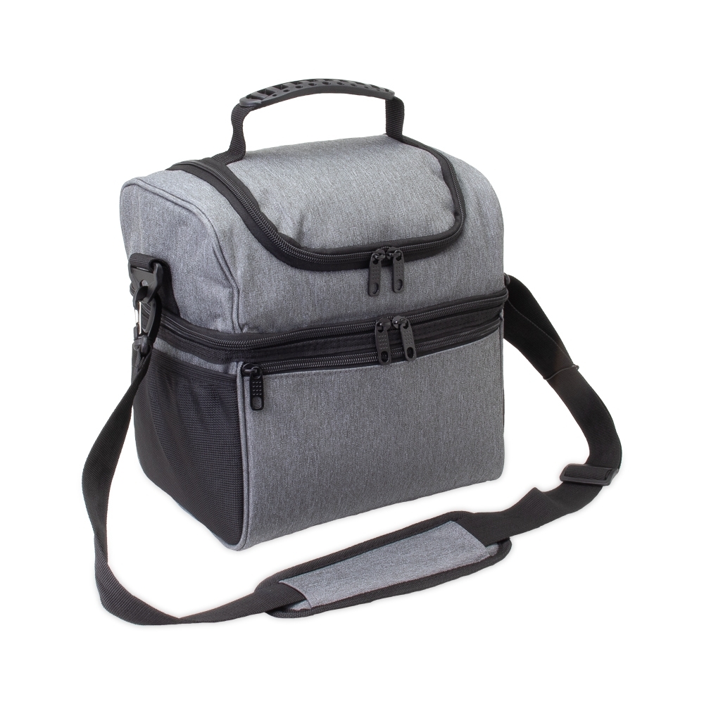 BOLSA TÉRMICA DUPLA 16 LITROS SPX-04482-CIN NA COR PRATA