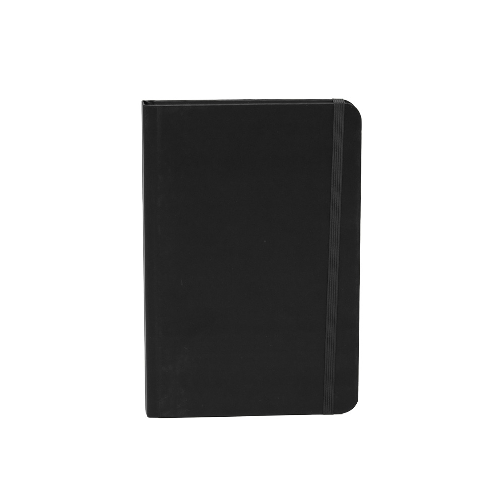 CADERNETA CAPA DURA SPX-15144-PRE NA COR PRETO