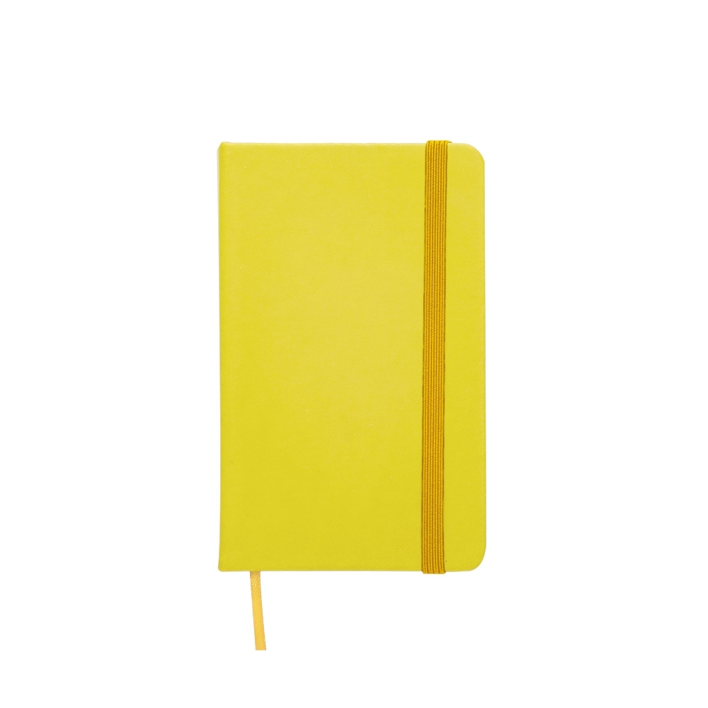 CADERNETA EMBORRACHADA SPX-12513SN-AMA NA COR AMARELO