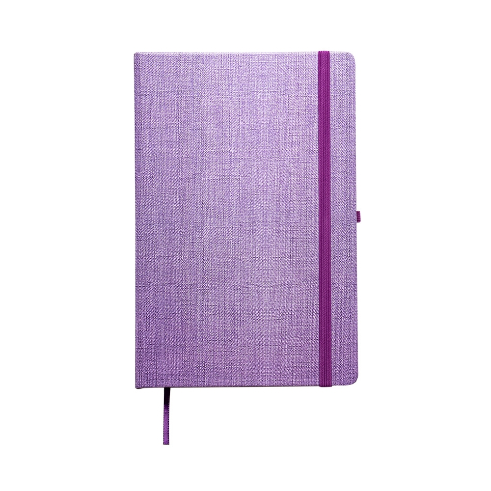 CADERNO A5 COUCHÊ SPX-15194-ROX NA COR ROXO