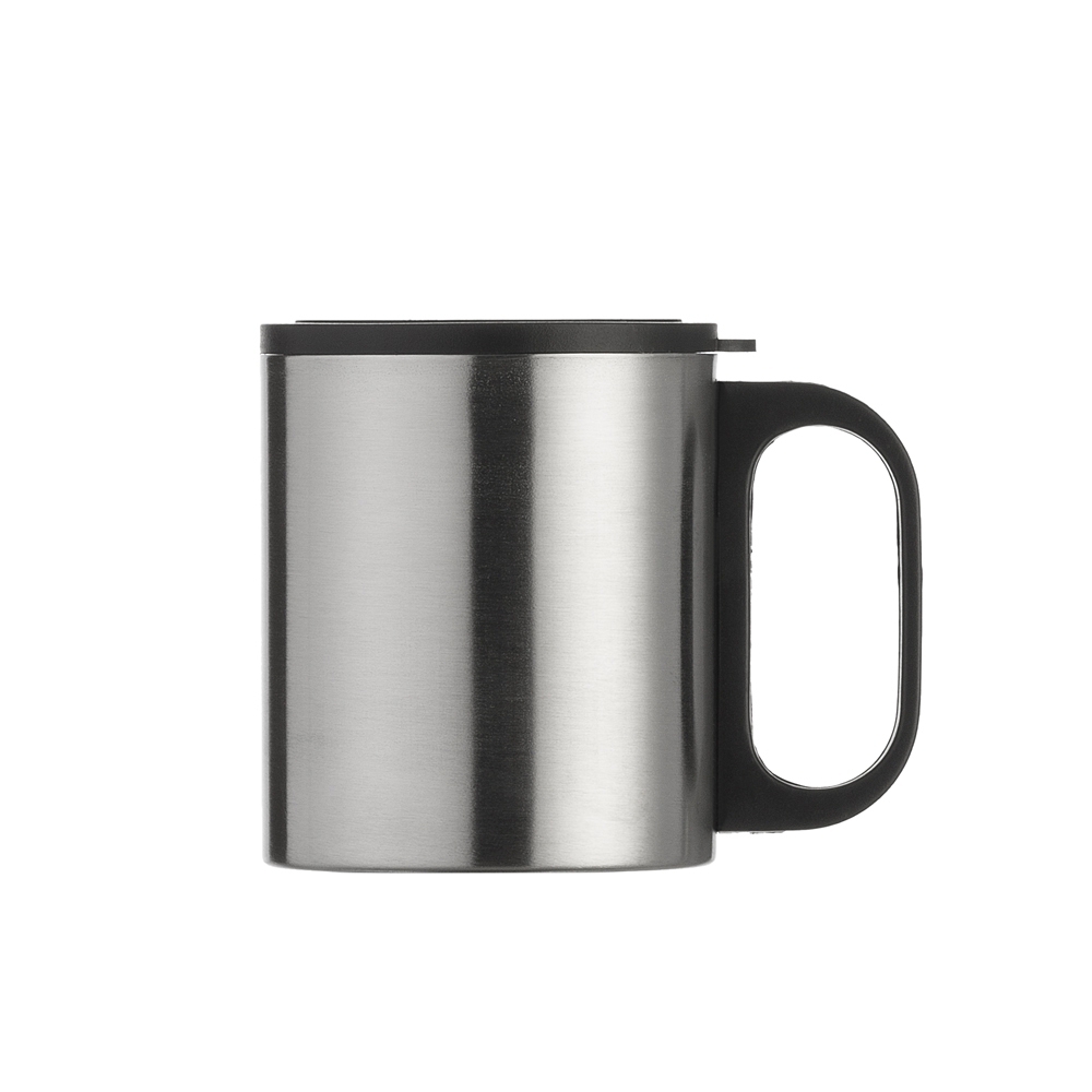 CANECA INOX 180ML C/ TAMPA SPX-07392-INO NA COR INOX
