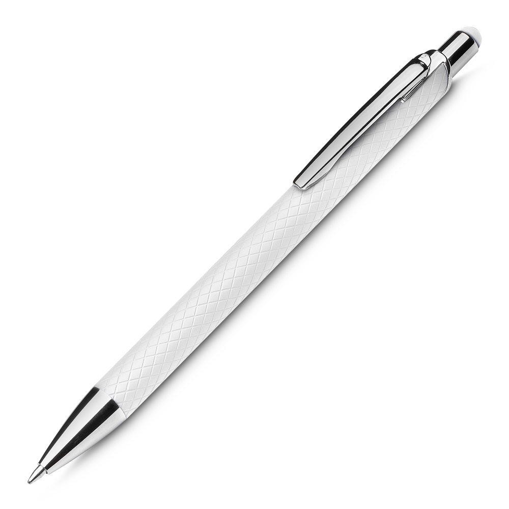 CANETA ALUMÍNIO RECICLADO SPX-15010-BCO NA COR BRANCO