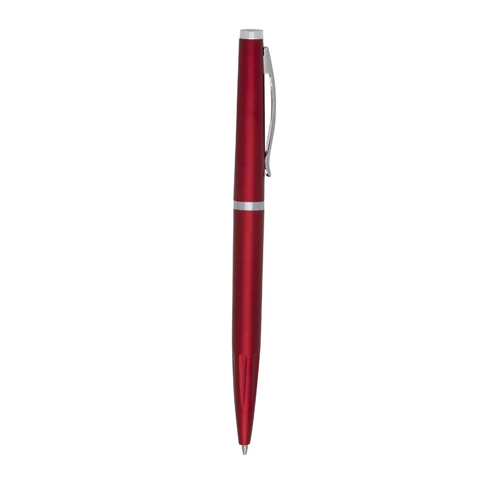 CANETA PLÁSTICA  SPX-12187-VM/PRA NA COR VERMELHO