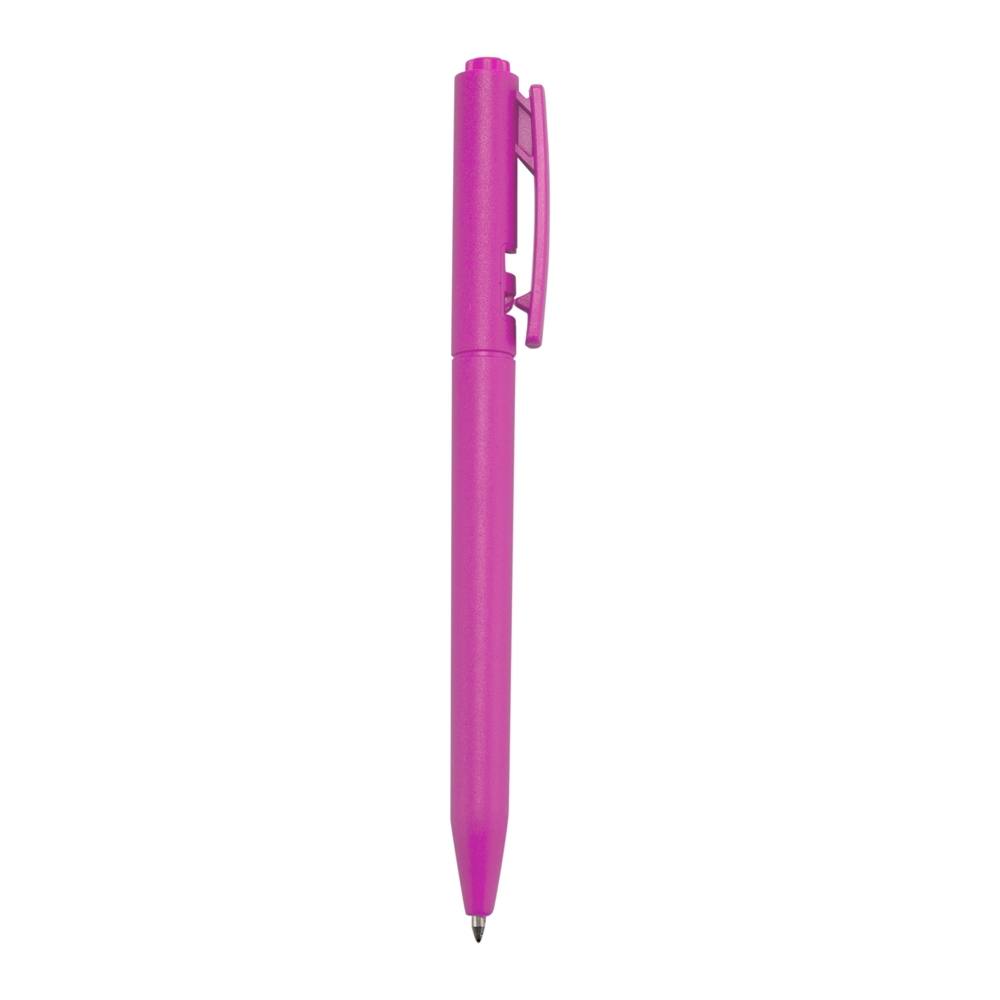 CANETA PLASTICA SPX-01099B-ROS NA COR ROSA