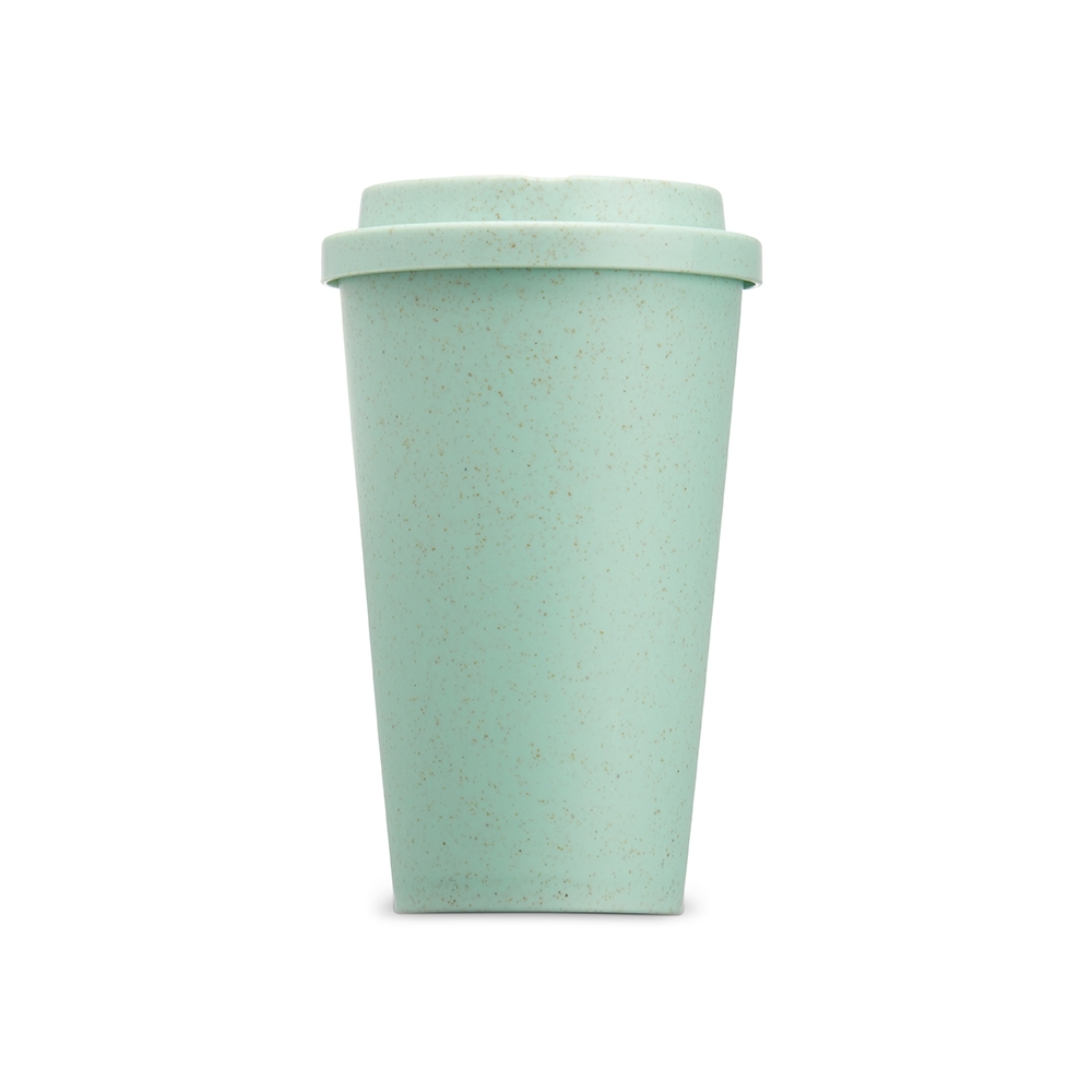 COPO FIBRA DE BAMBU 450ML SPX-18740-VD NA COR VERDE