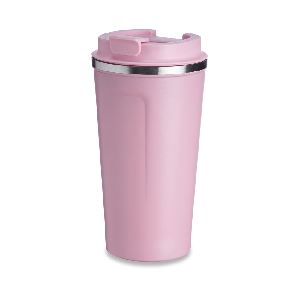 COPO TÉRMICO 500ML P/ CAFÉ SPX-14724-ROS NA COR ROSA