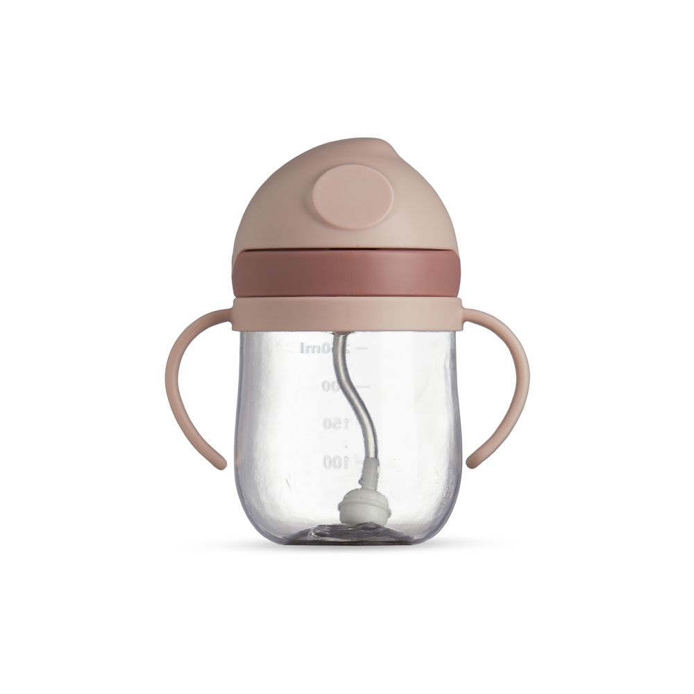 COPO DE TRANSIÇÃO INFANTIL 350ML SPX-02121-ROS NA COR ROSA