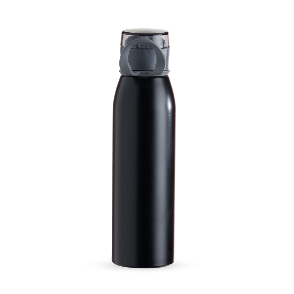 GARRAFA INOX 650ML SPX-14940-PRE NA COR PRETO