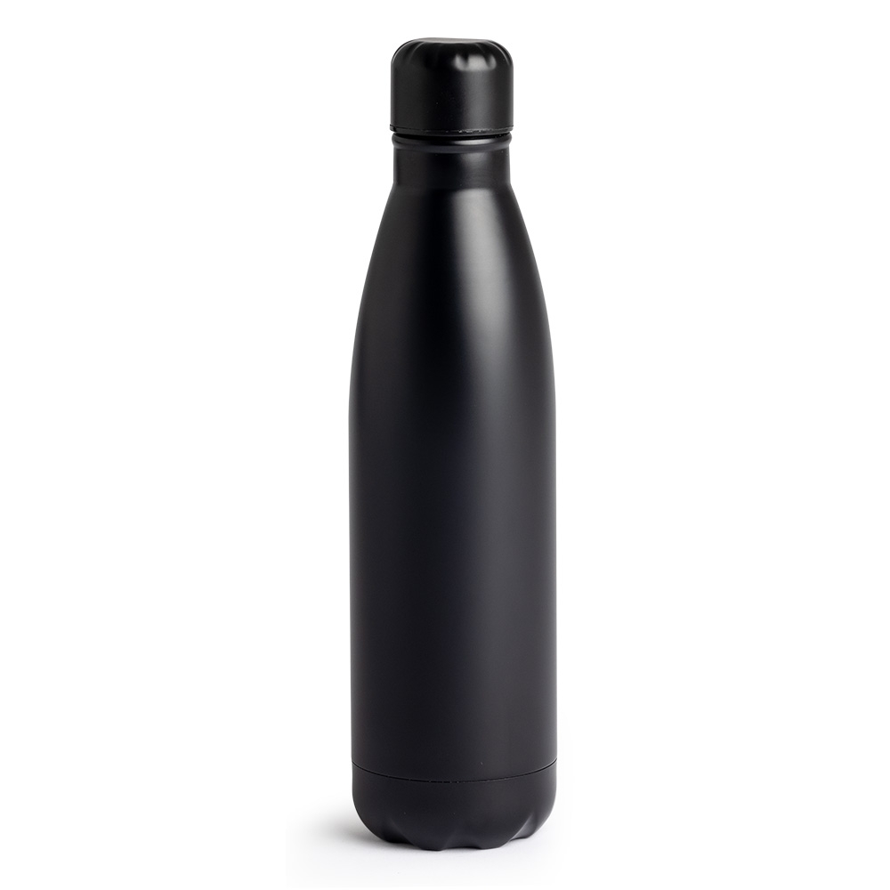 GARRAFA 750ML INOX TAMPA PRETA SPX-17011F-PRE/PRE NA COR PRETO