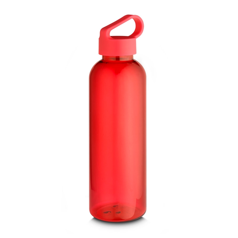 GARRAFA PLÁSTICA 550ML SPX-15083-VM NA COR VERMELHO