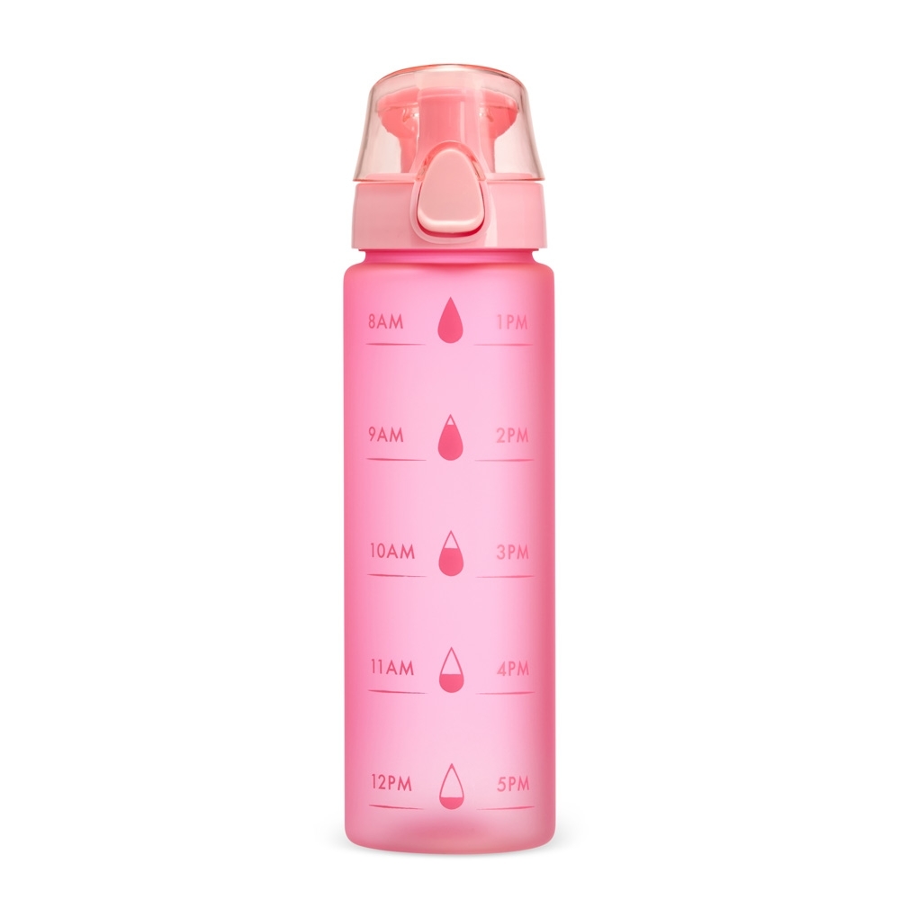 GARRAFA PLÁSTICA 700ML SPX-02416-ROS NA COR ROSA