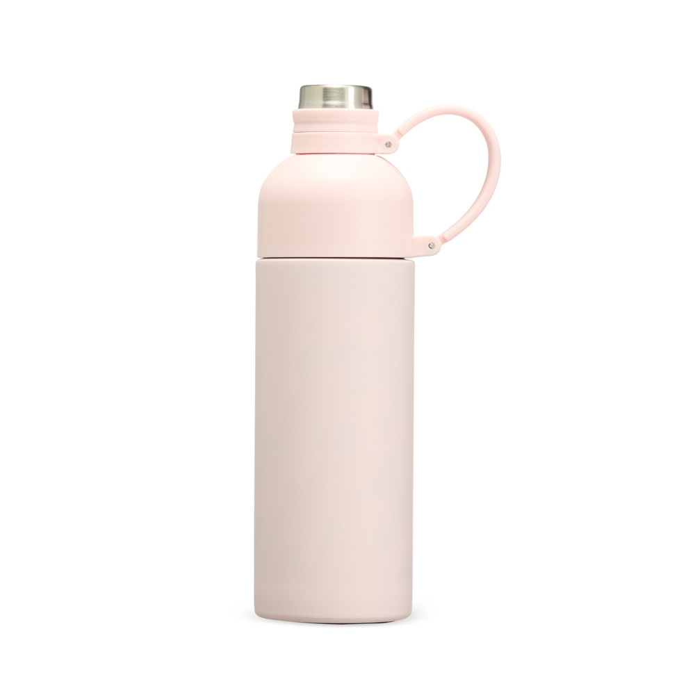 GARRAFA TÉRMICA 460ML SPX-18906-ROS NA COR ROSA