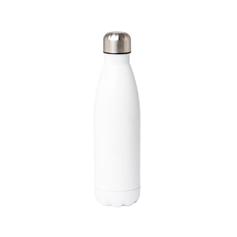GARRAFA TÉRMICA INOX 500ML SPX-14604B-BCO NA COR BRANCO