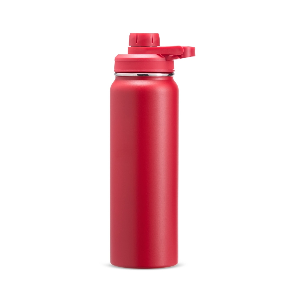 GARRAFA TÉRMICA INOX 850ML SPX-18855-VM NA COR VERMELHO