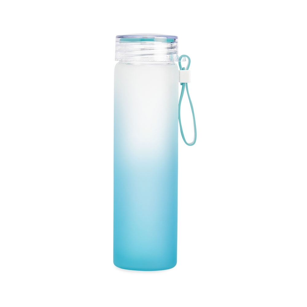 GARRAFA DE VIDRO 470ML SPX-08765-TUR NA COR AZUL