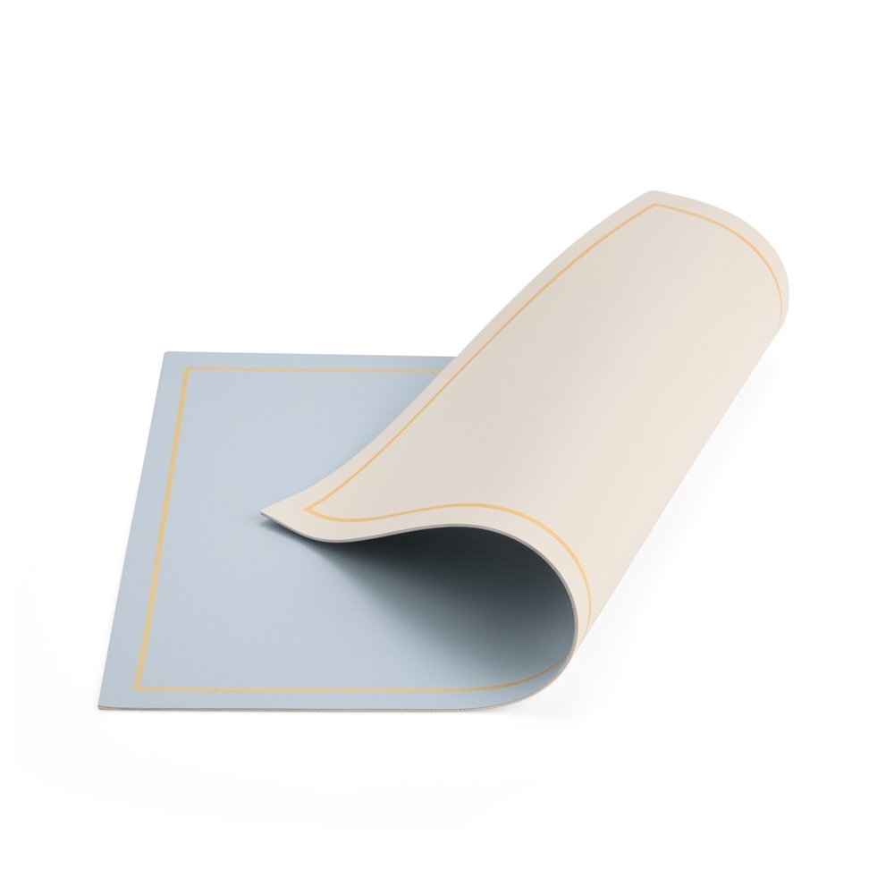 JOGO AMERICANO DUPLA FACE SPX-08211-CIN/BEG NA COR CINZA