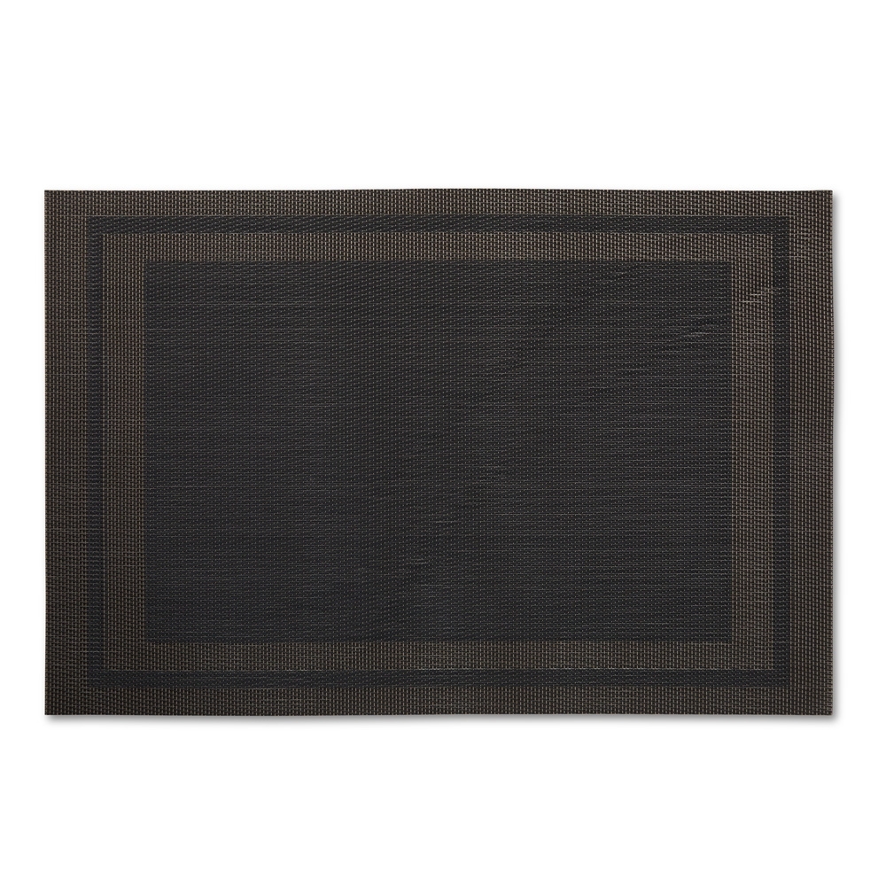 JOGO AMERICANO PVC SPX-08212-PRE NA COR PRETO