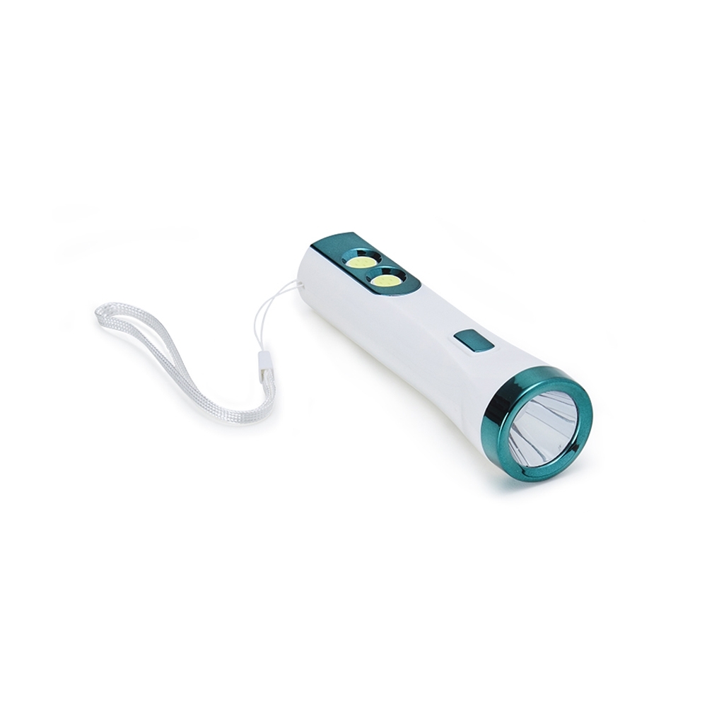 LANTERNA RECARREGÁVEL SPX-05053-VD NA COR BRANCO