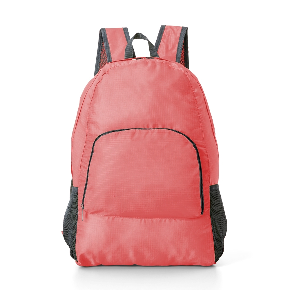 MOCHILA DE NYLON DOBRÁVEL 21L SPX-18539-ROS NA COR ROSA