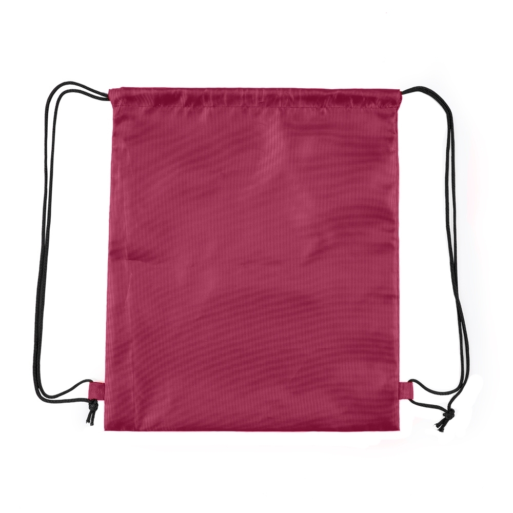 SACOCHILA EM POLIÉSTER SPX-02079-VIN NA COR VERMELHO