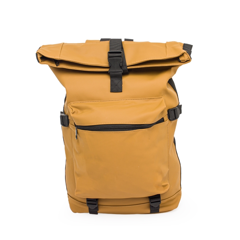 MOCHILA DE COURO SINTÉTICO 41L SPX-07033-MAC NA COR MARROM