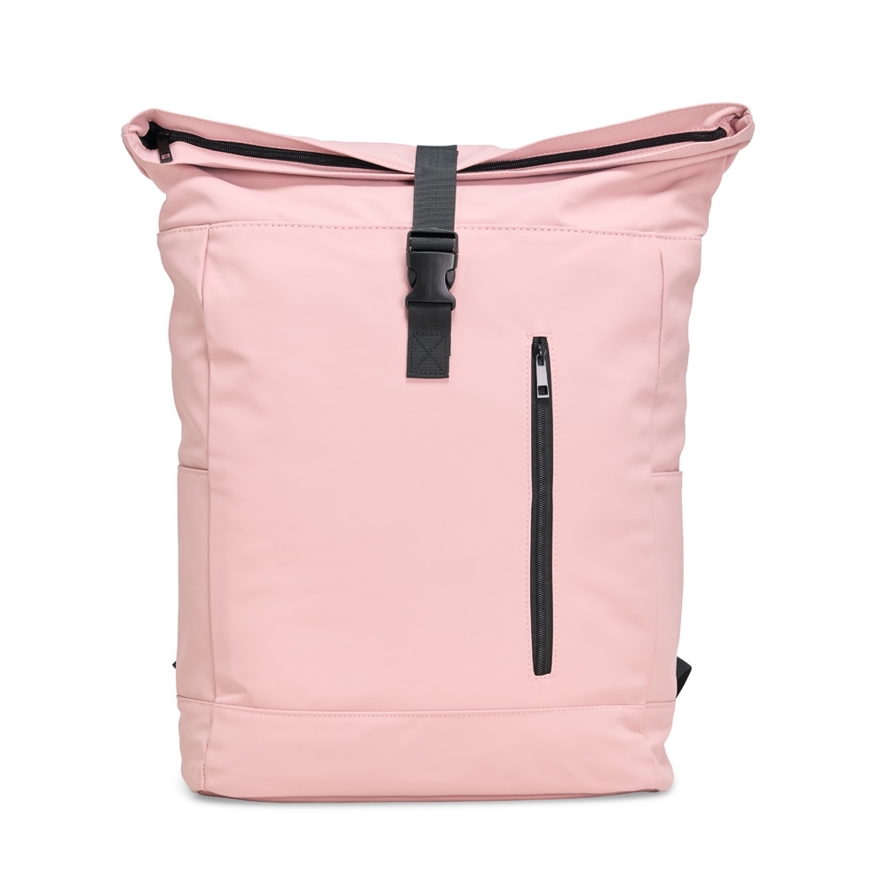 MOCHILA DE COURO SINTÉTICO 47L SPX-E@07035-ROS NA COR ROSA