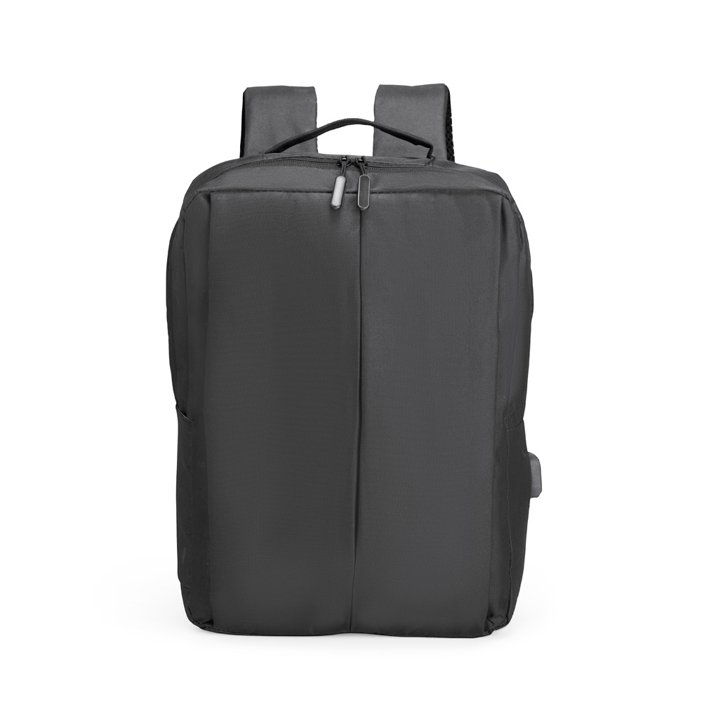 MOCHILA DE POLIÉSTER 20L SPX-08182-PRE NA COR PRETO