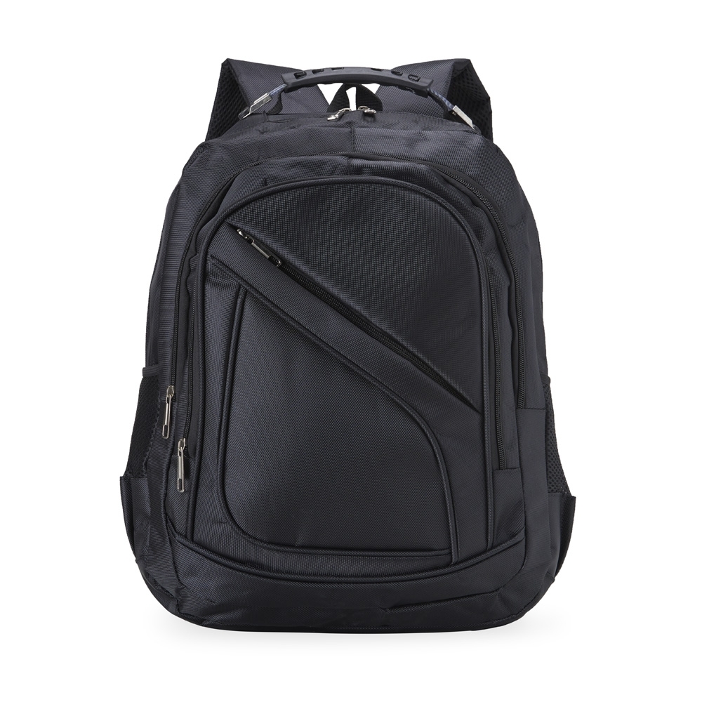 MOCHILA NYLON POLIESTER  SPX-02067-PRE NA COR PRETO