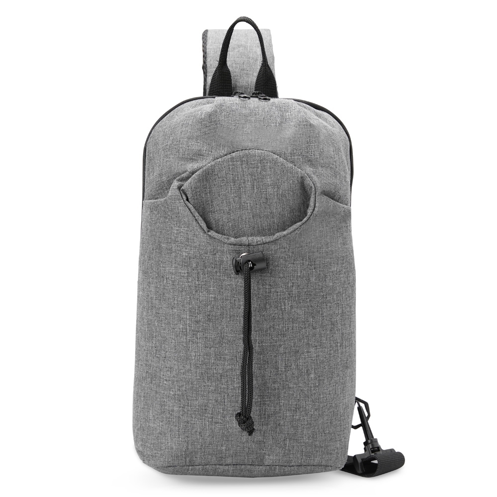 MOCHILA DE OMBRO 5L SPX-08194-CIN NA COR CINZA