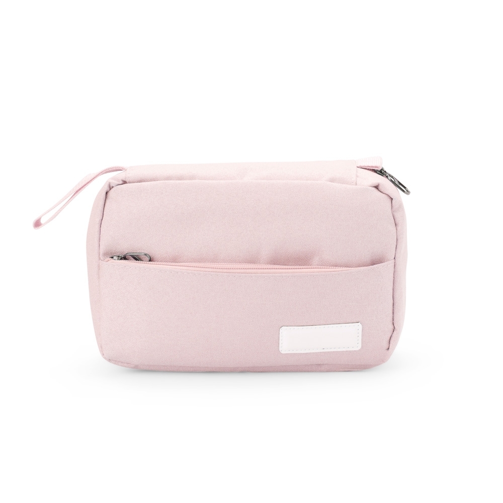 NÉCESSAIRE COM 3 COMPARTIMENTOS SPX-18872-ROS NA COR ROSA