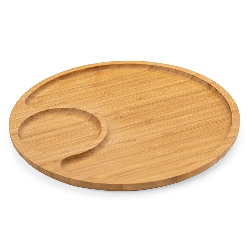 PETISQUEIRA REDONDA DE BAMBU 32*32CM SPX-18619-MAD NA COR MADEIRA