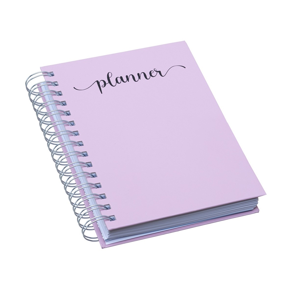 PLANNER PERCALUX ANUAL SPX-14756-ROS NA COR ROSA