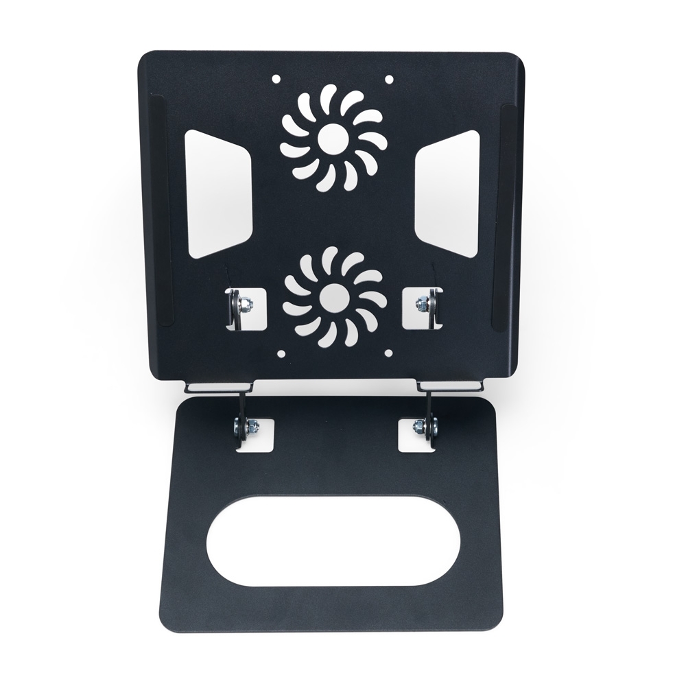 SUPORTE ARTICULADO DE METAL PARA NOTEBOOK SPX-08259-PRE NA COR PRETO