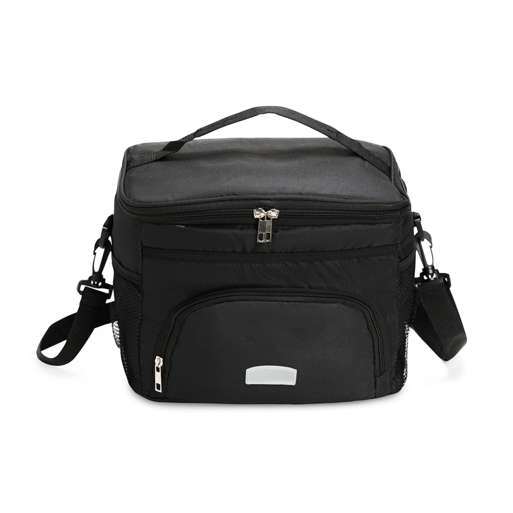 BOLSA TÉRMICA POLIÉSTER 10L SPX-18960-PRE NA COR PRETO