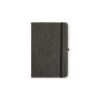 CADERNETA EM LINHO SPX-15314-PRE NA COR PRETO