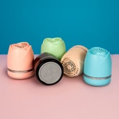 CAIXA DE SOM MULTIMÍDIA COM LUZES RGB SPX-E@09133-ROS NA COR ROSA