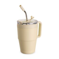 CANECA TÉRMICA 600ML SPX-18968-CRE NA COR BEGE