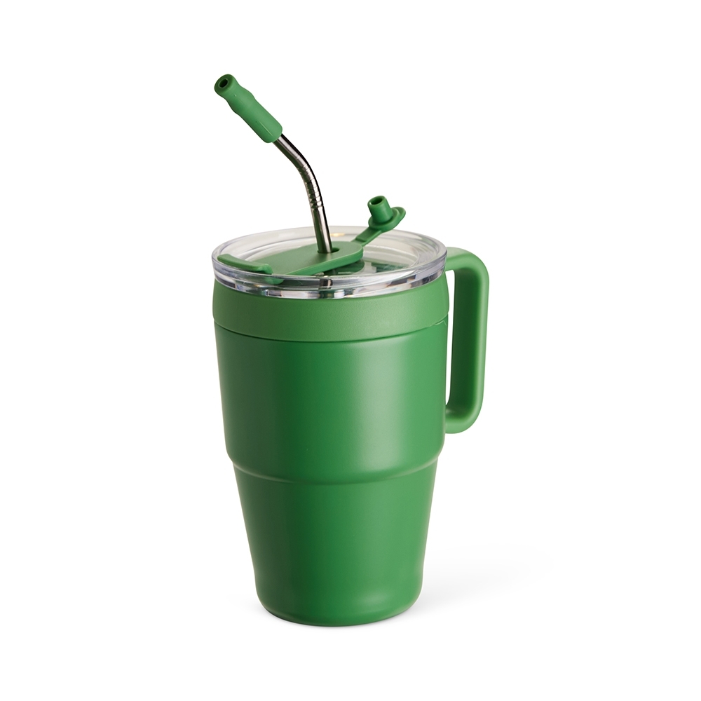 CANECA TÉRMICA 600ML SPX-18968-VD NA COR VERDE