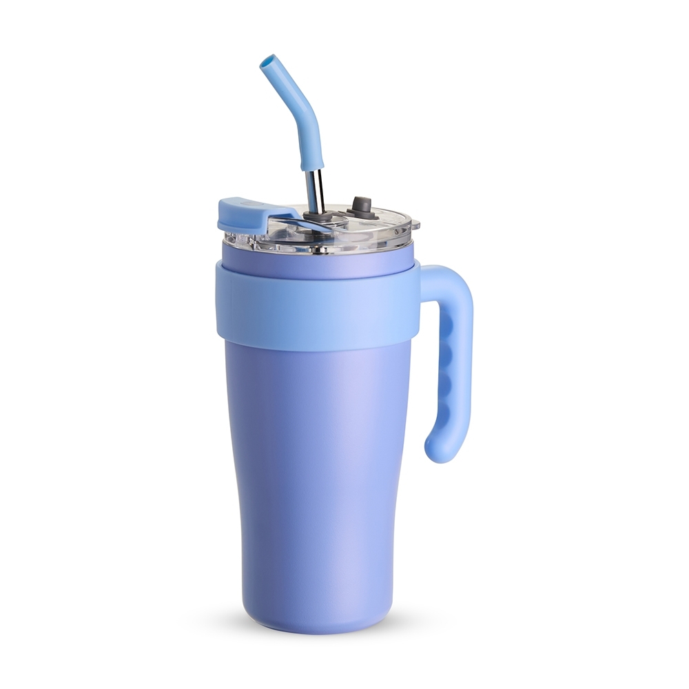 CANECA TÉRMICA INOX 800ML SPX-18970-AZC NA COR AZUL