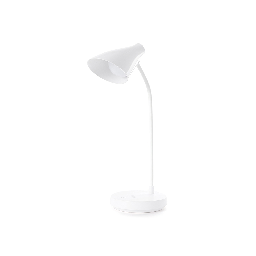 LUMINÁRIA ARTICULÁVEL EM LED RECARREGÁVEL SPX-06015A-BCO NA COR BRANCO