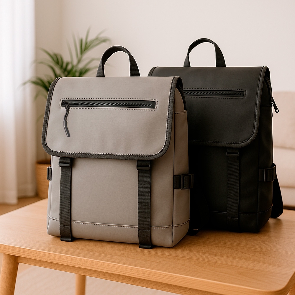 MOCHILA COURO SINTÉTICO 18 LITROS SPX-08297-PRE NA COR PRETO