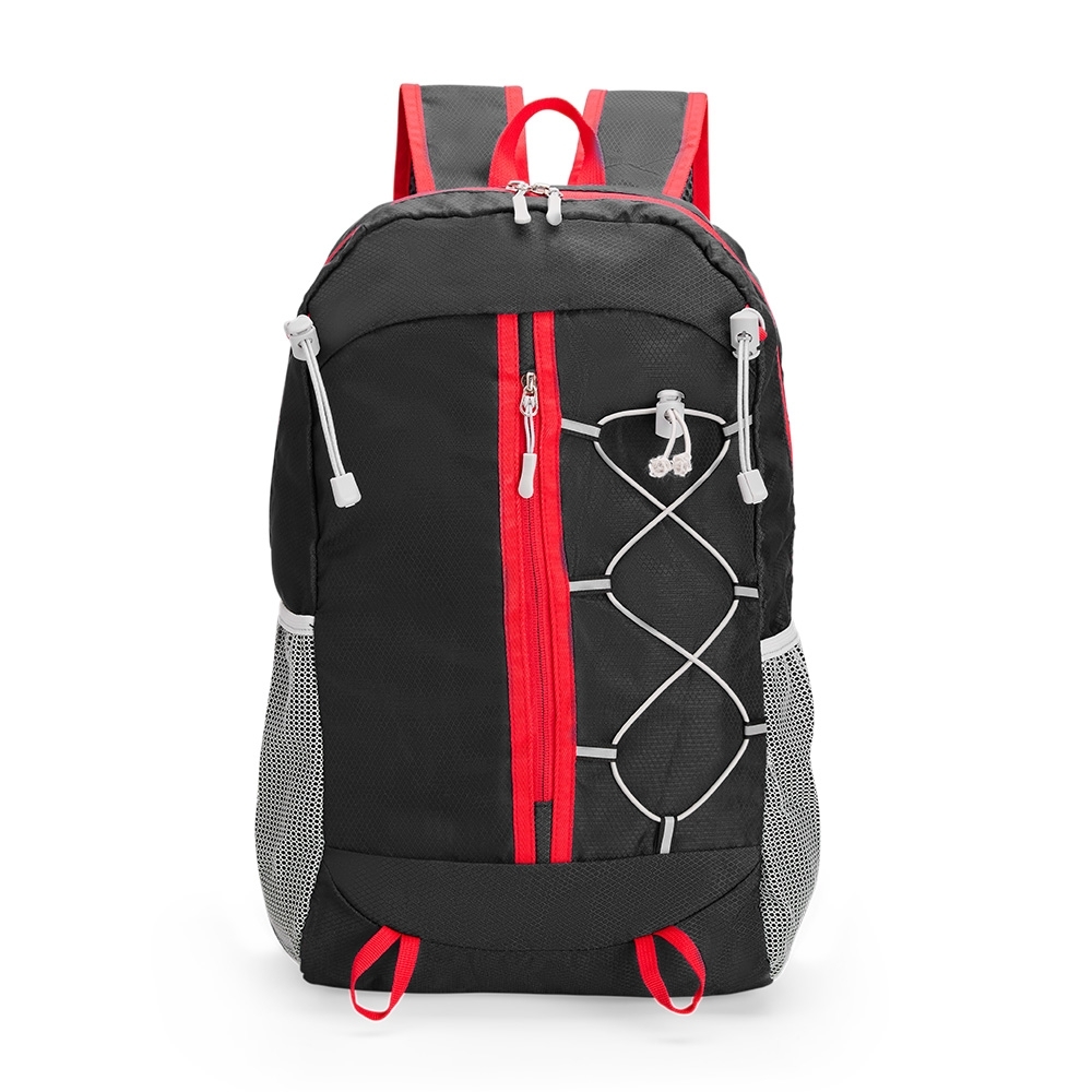 MOCHILA DOBRÁVEL POLIÉSTER 23L SPX-01334-PRE/VM NA COR PRETO